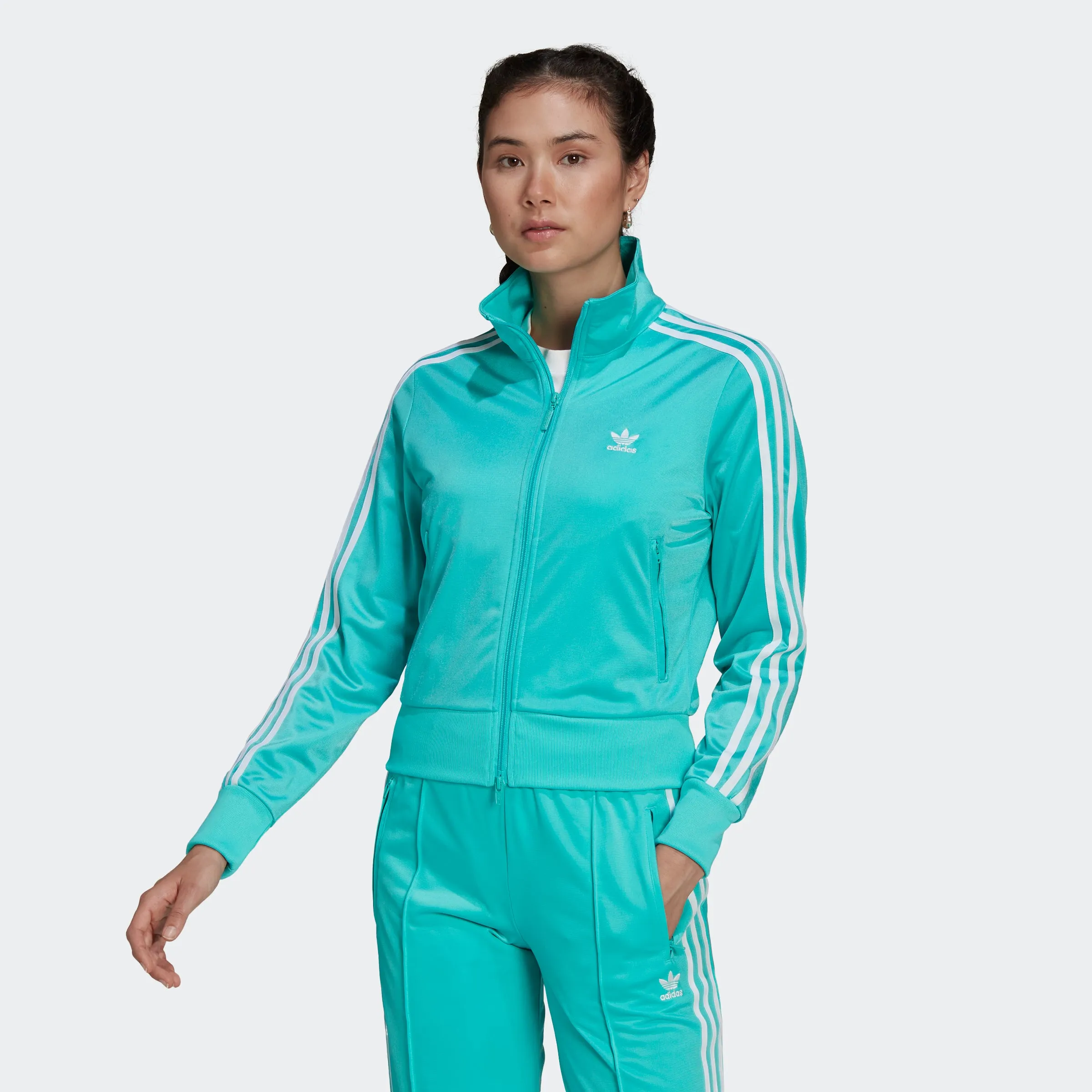adidas Originals ADICOLOR CLASSICS FIREBIRD Track Top - Mint | Women's