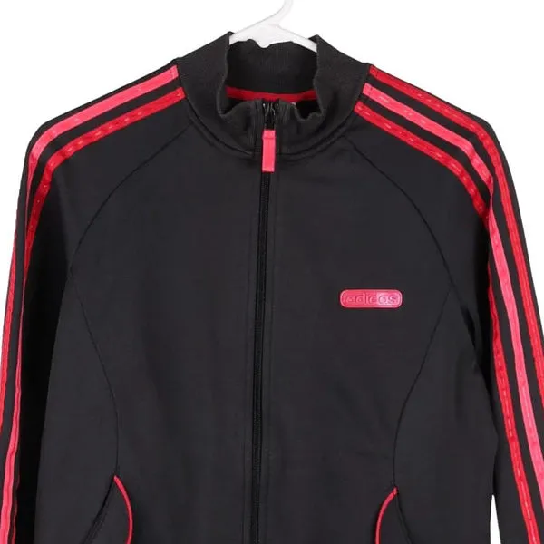 Adidas Track Jacket - Medium Black Polyester