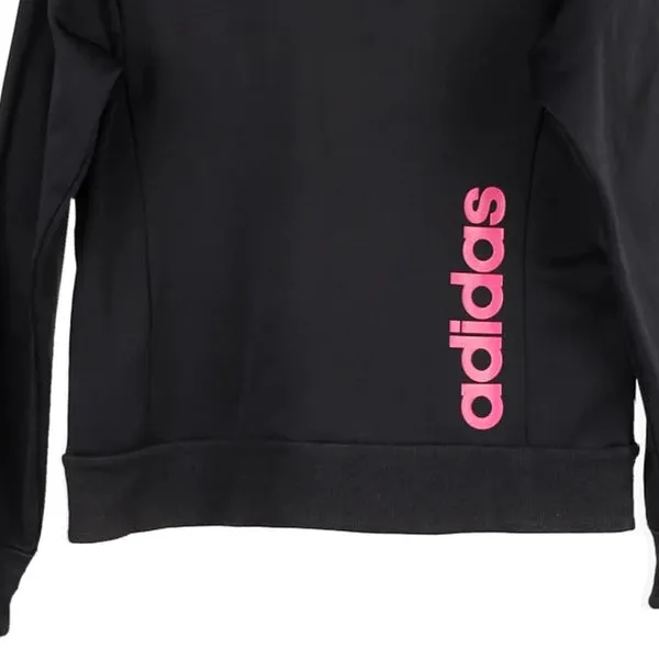 Adidas Track Jacket - Medium Black Polyester