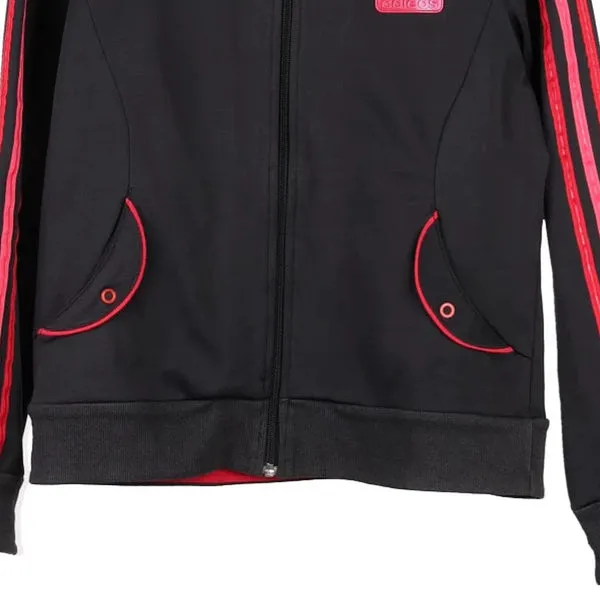 Adidas Track Jacket - Medium Black Polyester