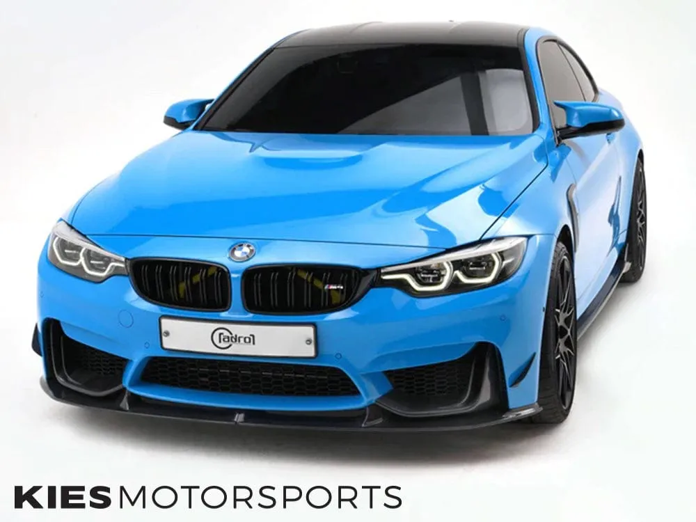 Adro BMW M3 F80 & M4 F82 Carbon Fiber Font Bumper Canard