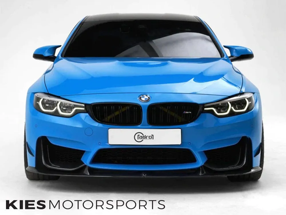 Adro BMW M3 F80 & M4 F82 Carbon Fiber Font Bumper Canard