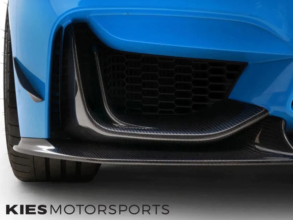 Adro BMW M3 F80 & M4 F82 Carbon Fiber Font Bumper Canard