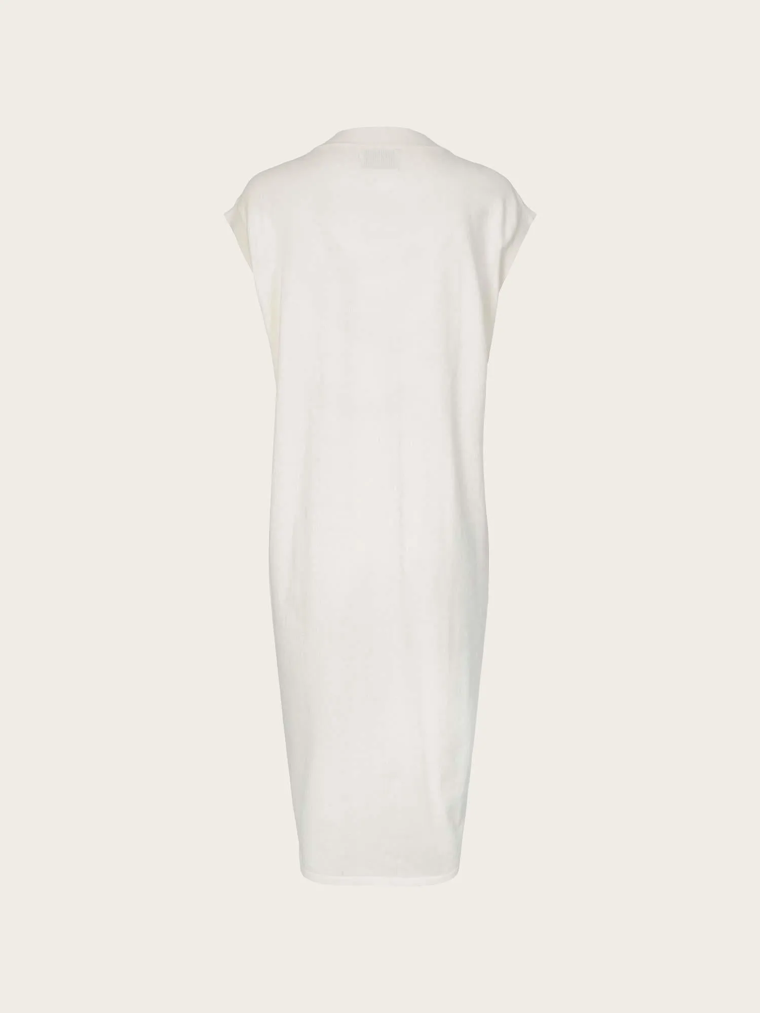 Apple Knitted Dress - Ecru/Lt Beige