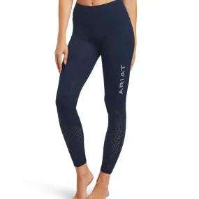 Ariat Ladies EOS Knee Patch Riding Tights With Phone Pocket And Logo