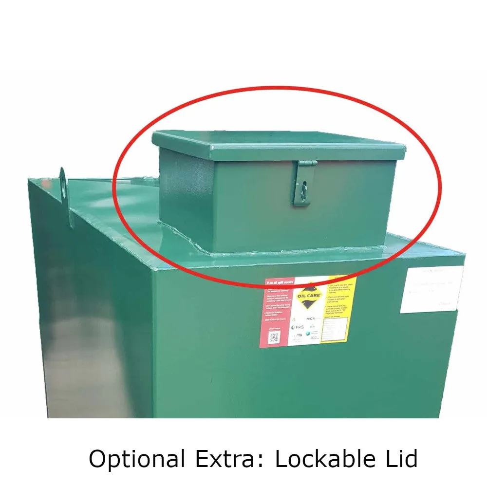 Atlantis 2250 Litre Steel Bunded Oil Tank