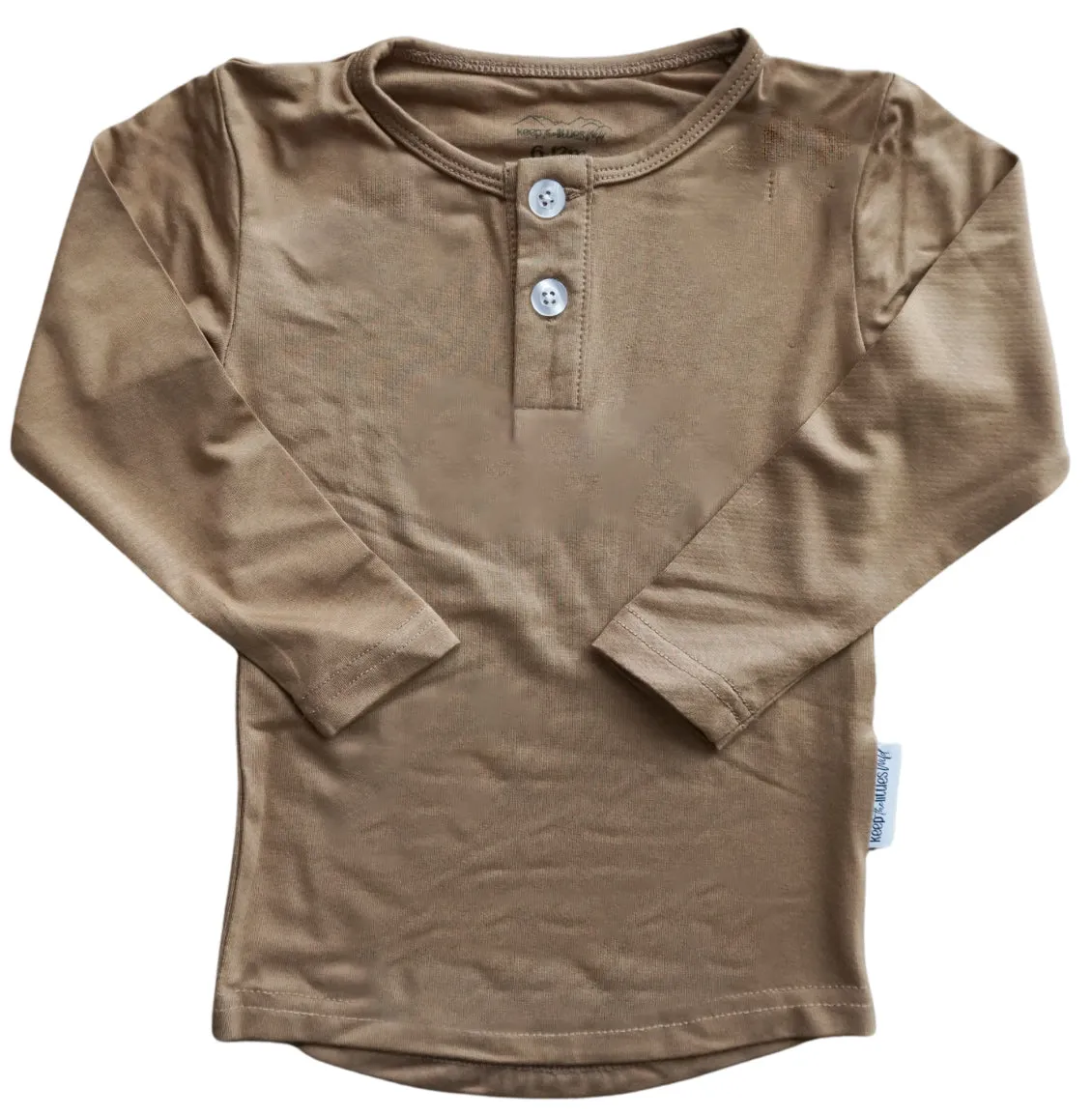 Bamboo Henley Long Sleeve Baby/Toddler Top