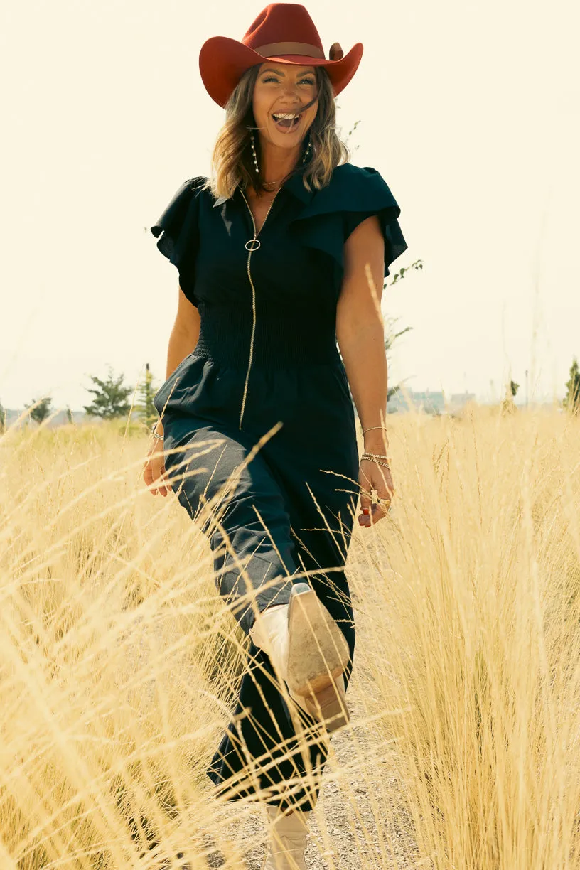 Betsy Jumpsuit in Black - FINAL SALE