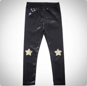 Black Disco Leggings