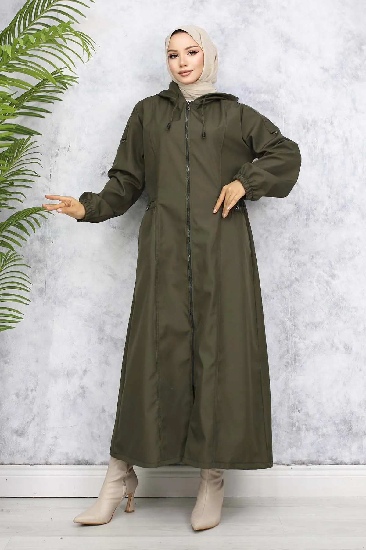 BNG Women Seasonal Trench Coat Khaki 1305 - Lemgo