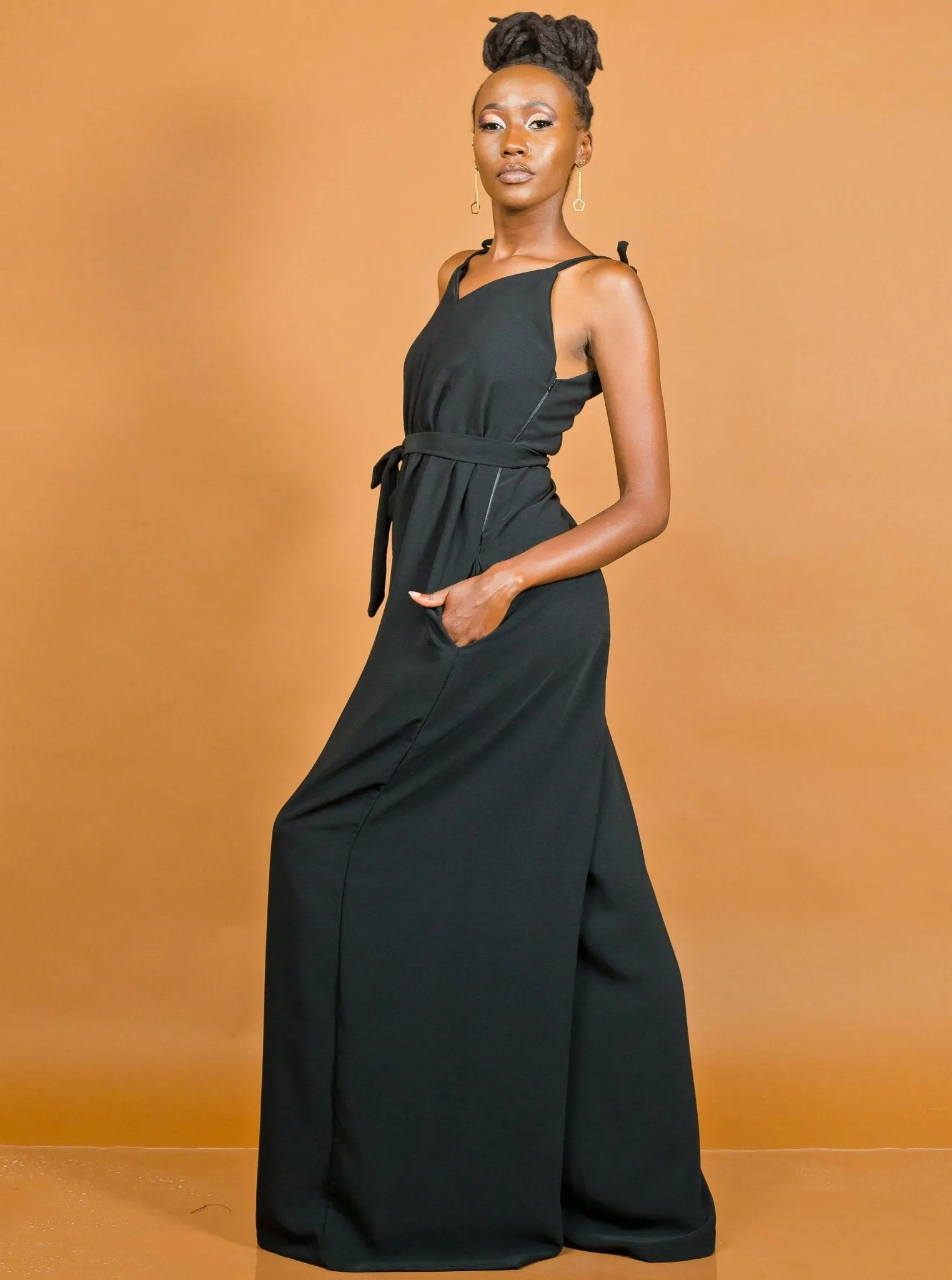 Butterfly Jumpsuit - Black