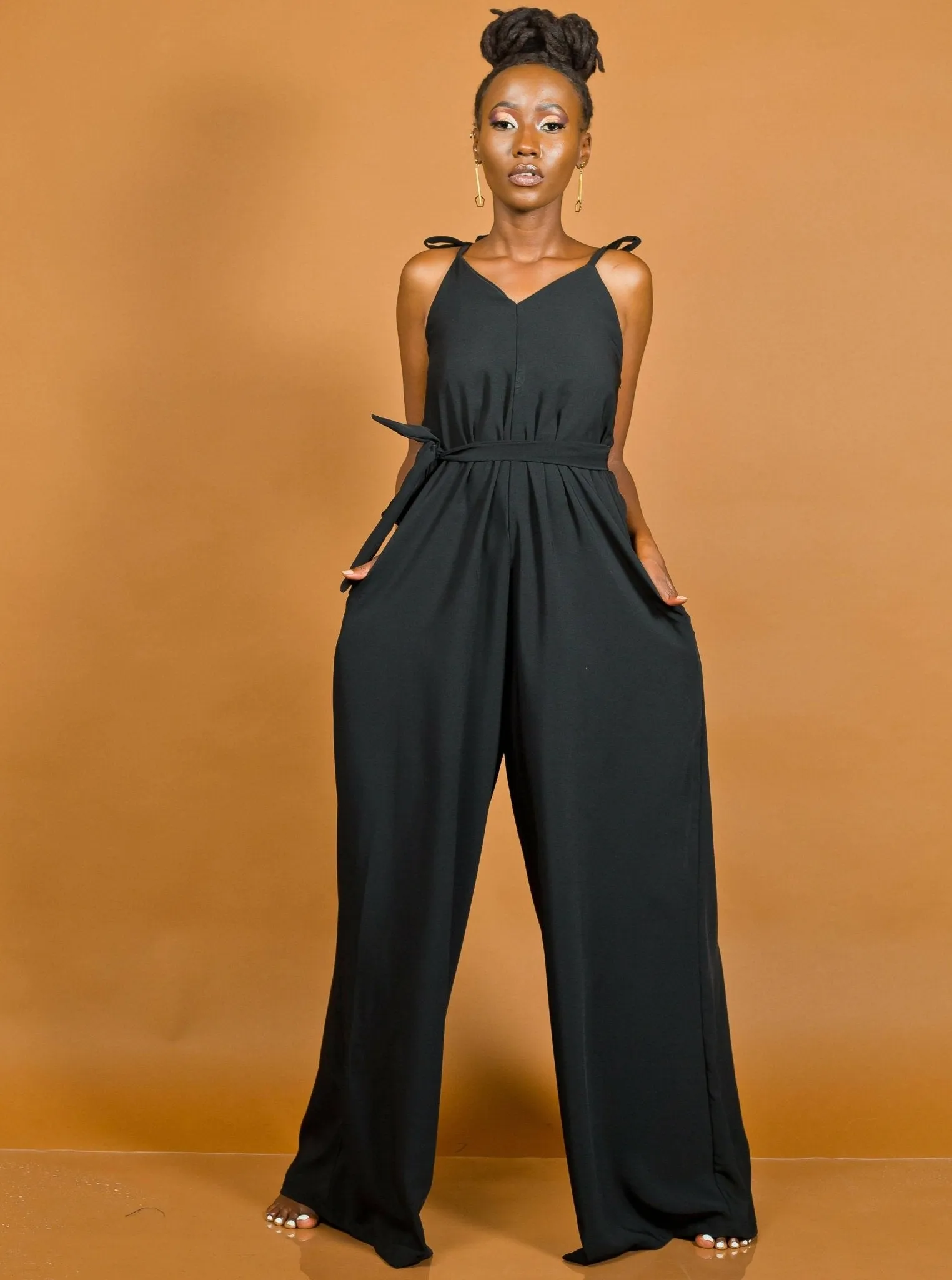 Butterfly Jumpsuit - Black