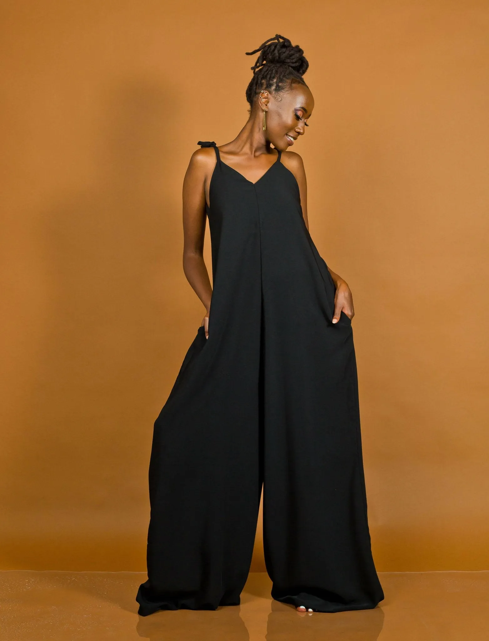 Butterfly Jumpsuit - Black