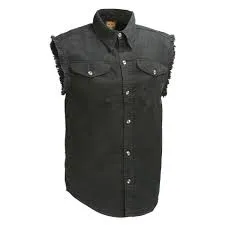 Cut-off Denim Shirts (CGD-777)