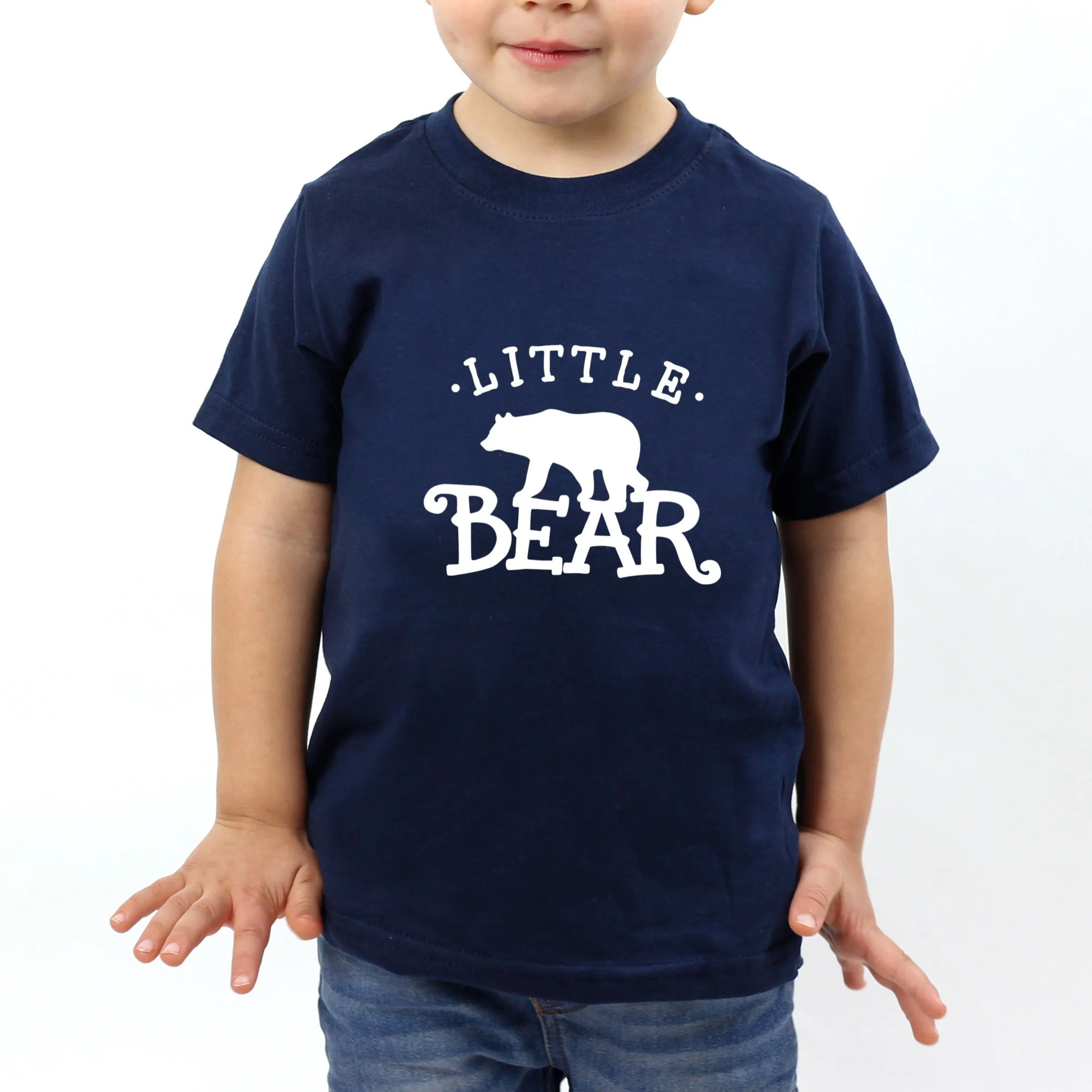 Daddy Bear and Little Bear T Shirt Set
