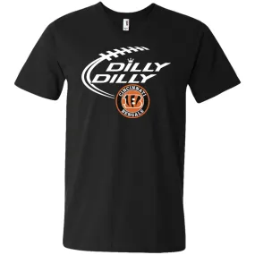 Dilly Dilly Cincinnati Bengal Nfl Football Men V-Neck T-Shirt