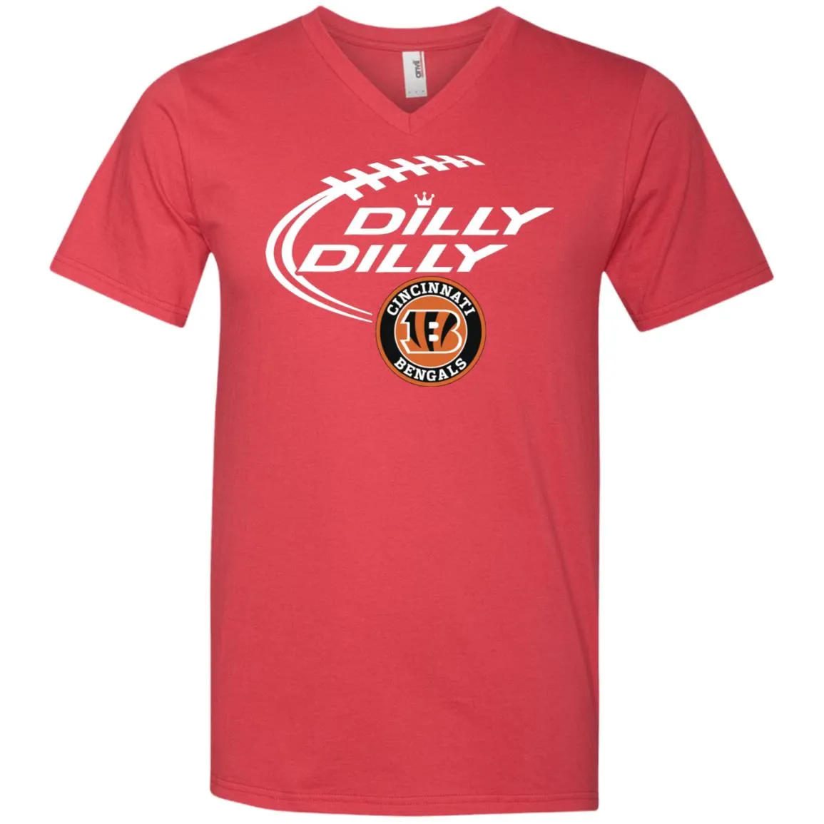 Dilly Dilly Cincinnati Bengal Nfl Football Men V-Neck T-Shirt