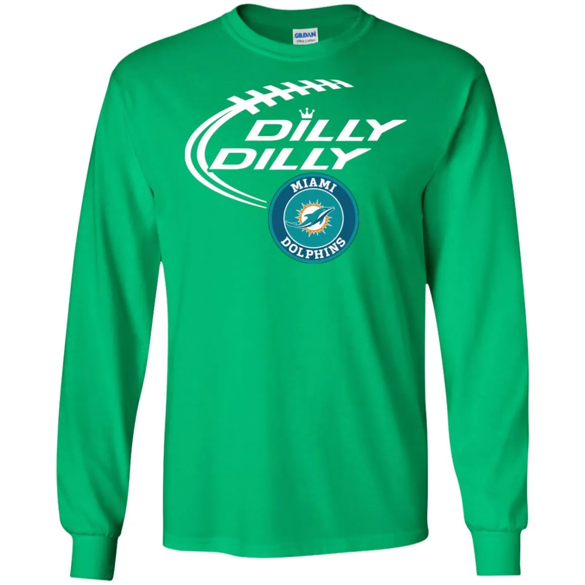 Dilly Dilly Miami Dolphins Nfl Football Men Long SLeeve Shirt