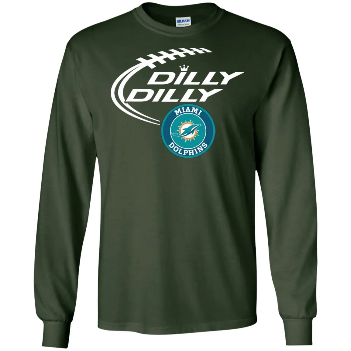 Dilly Dilly Miami Dolphins Nfl Football Men Long SLeeve Shirt