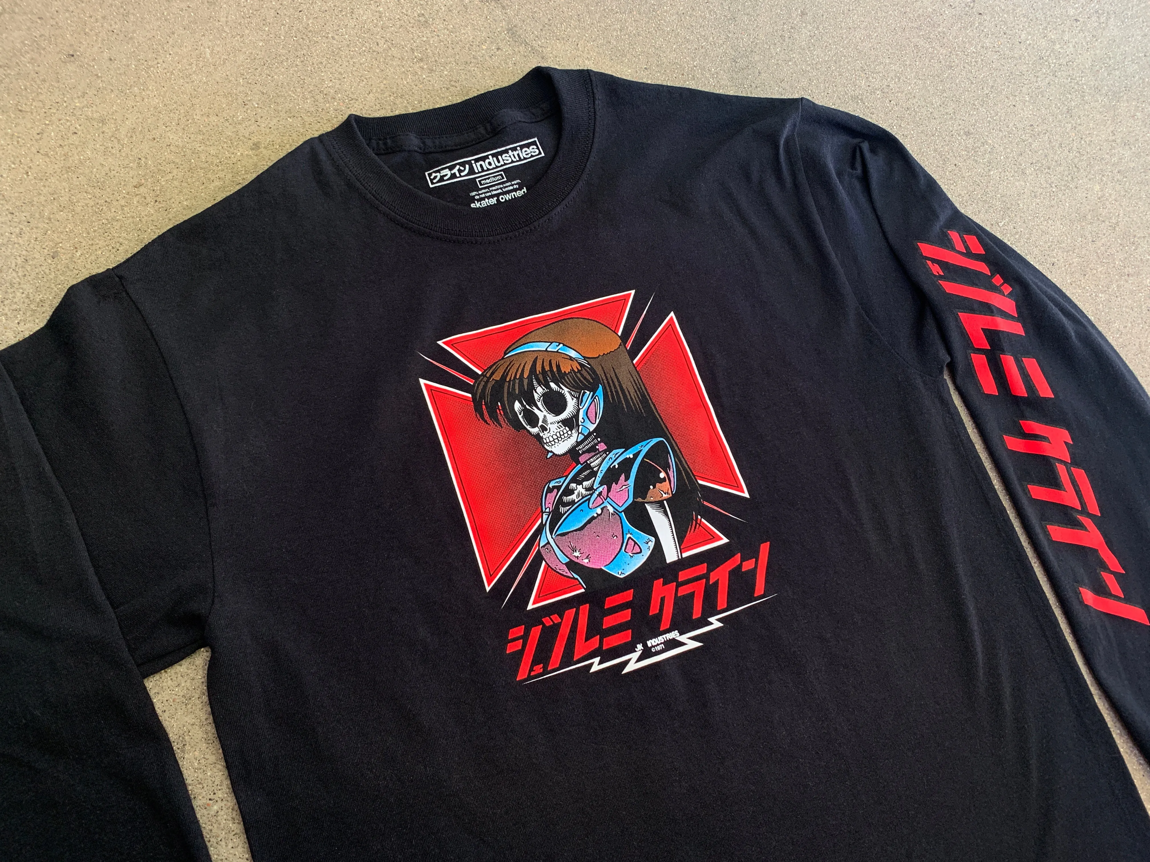 dream hawk LONG SLEEVE t-shirt black