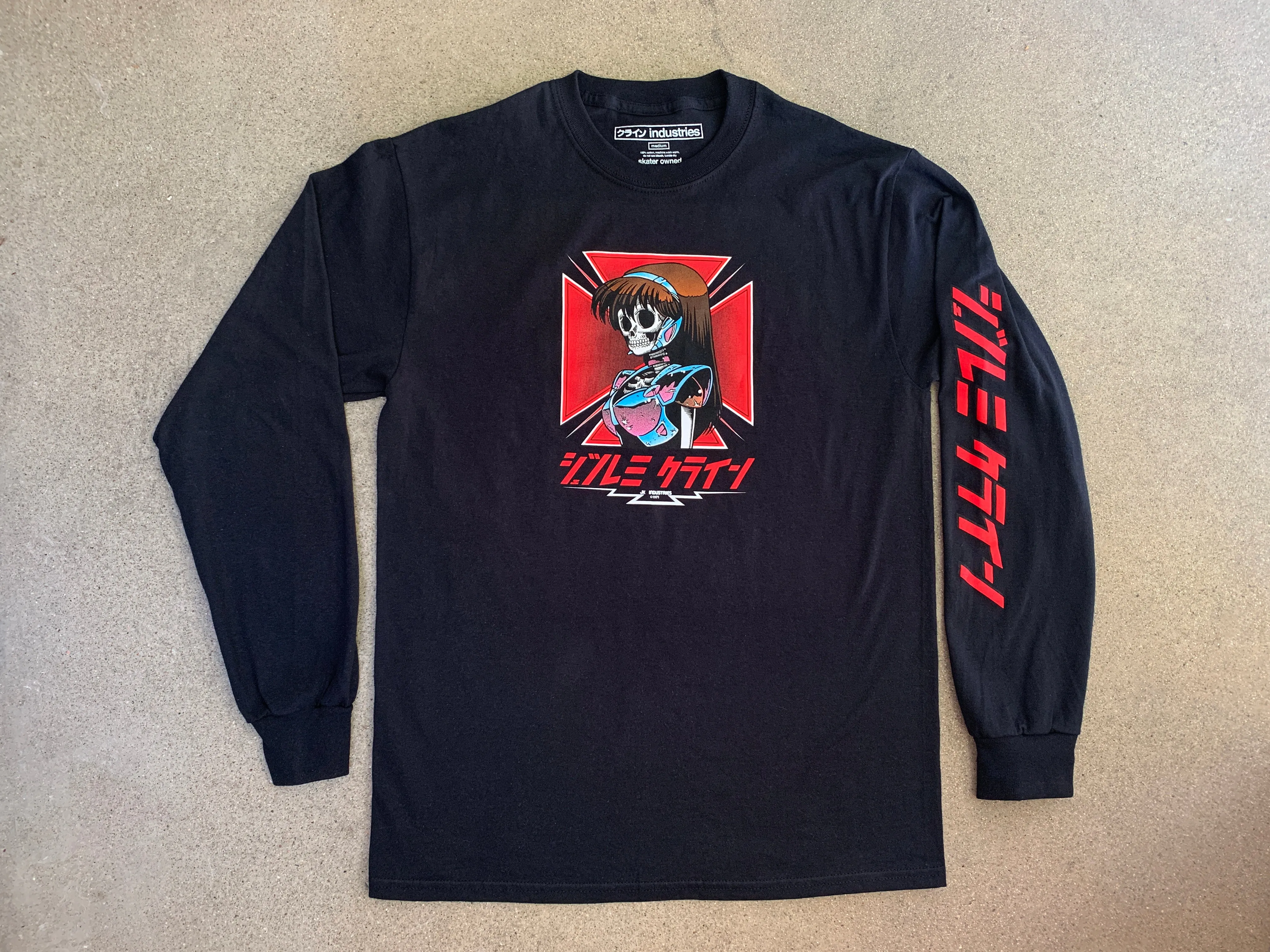 dream hawk LONG SLEEVE t-shirt black