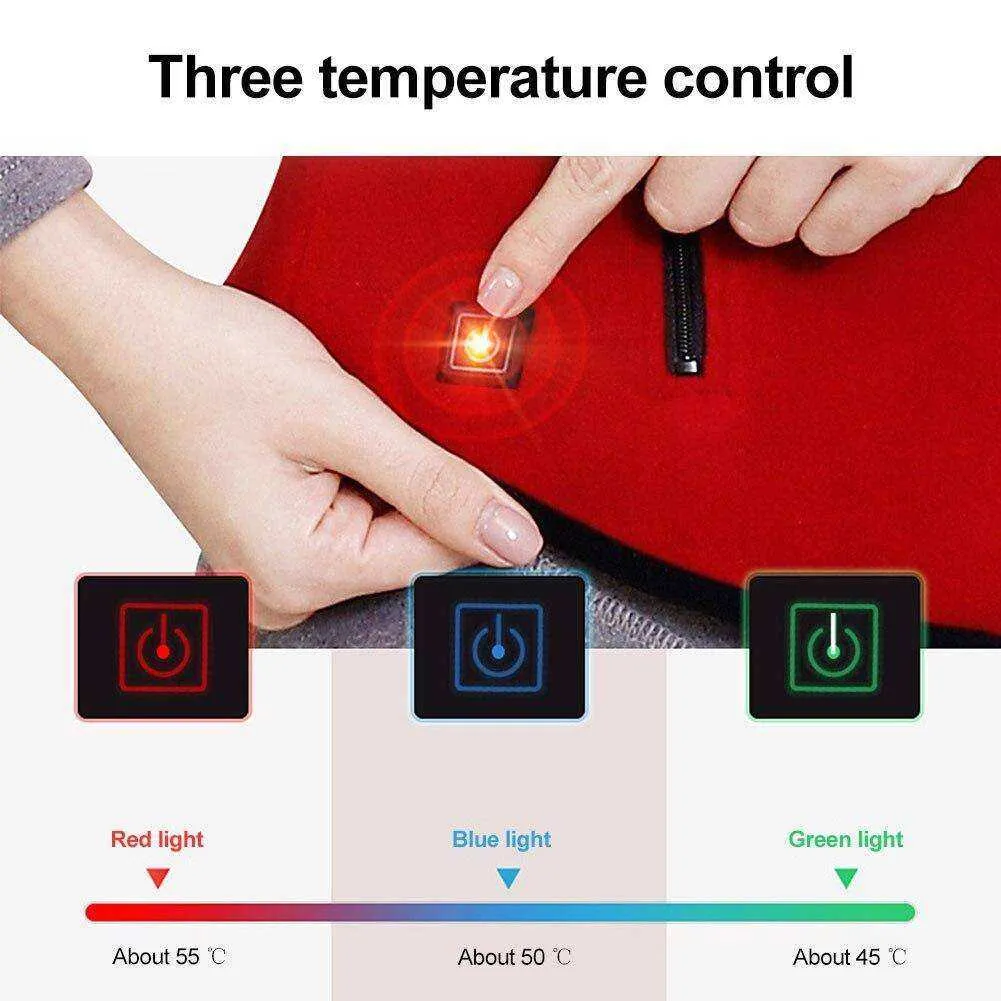 Electric Infrared Thermal Heating Vest Jacket