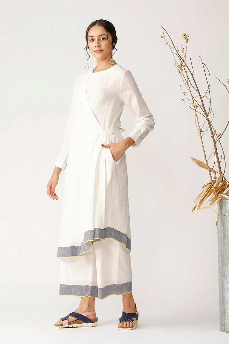 EMANUEL WRAP STYLE TUNIC