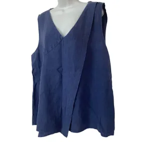 Flax Blue Linen Tunic