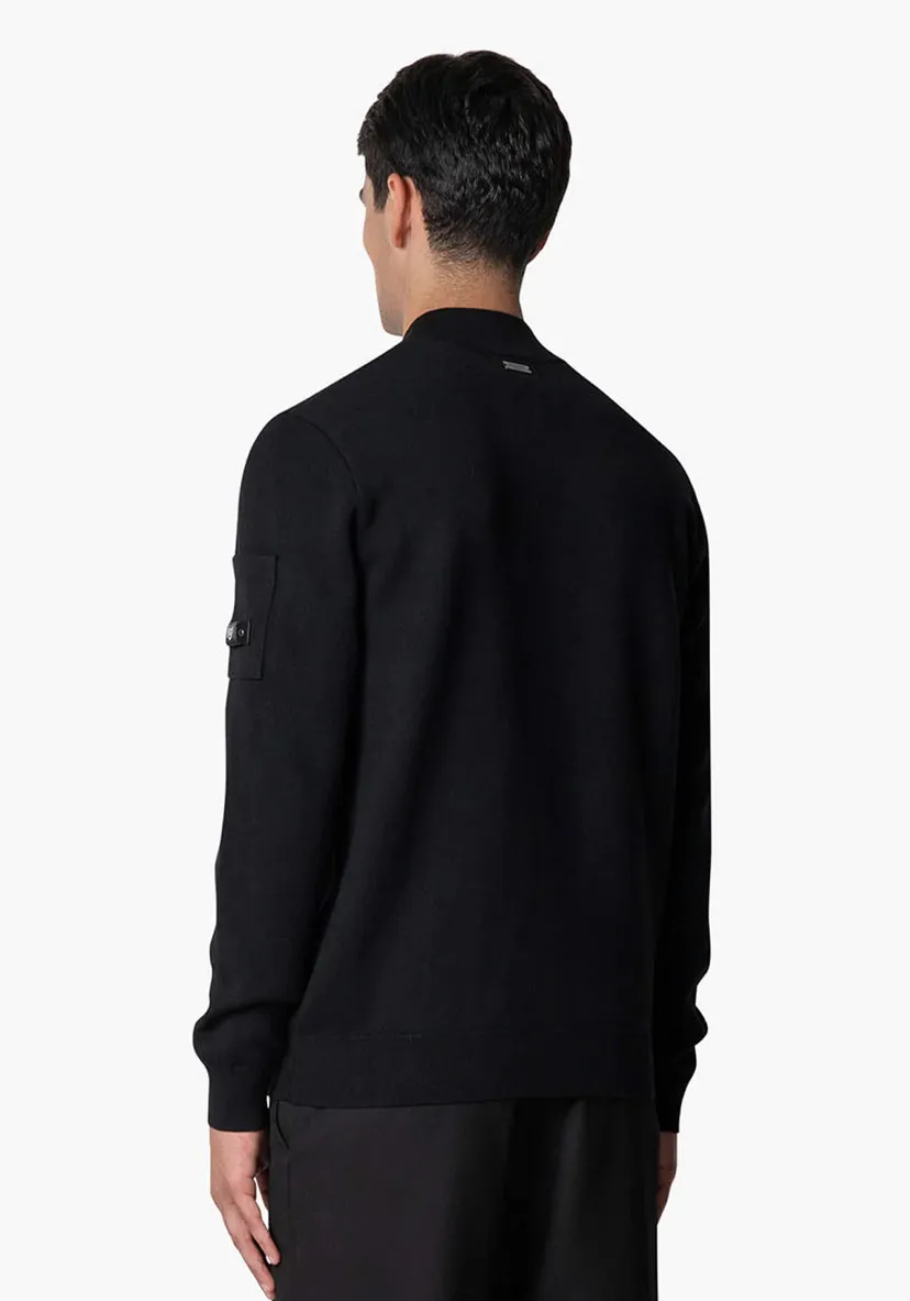 FROMANTEEL KNITTED VEST | BLACK