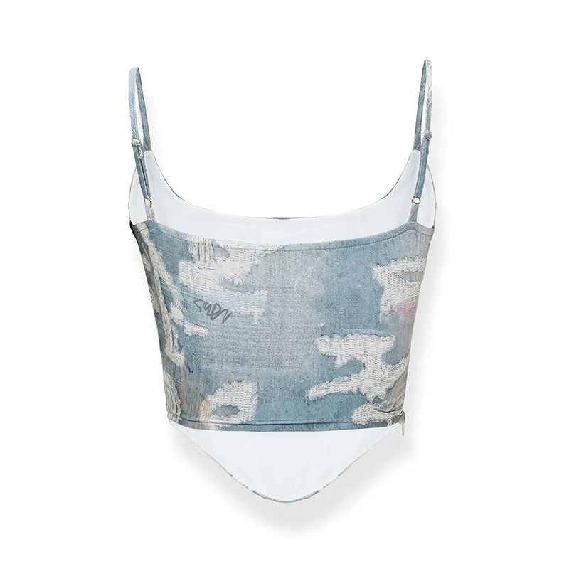 Full Print Venetian Blinds Vest