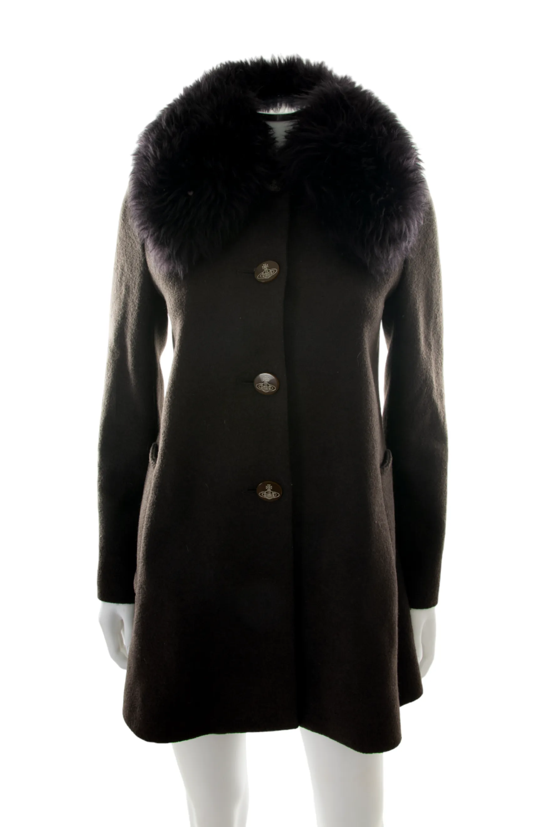 Fur Collar Coat