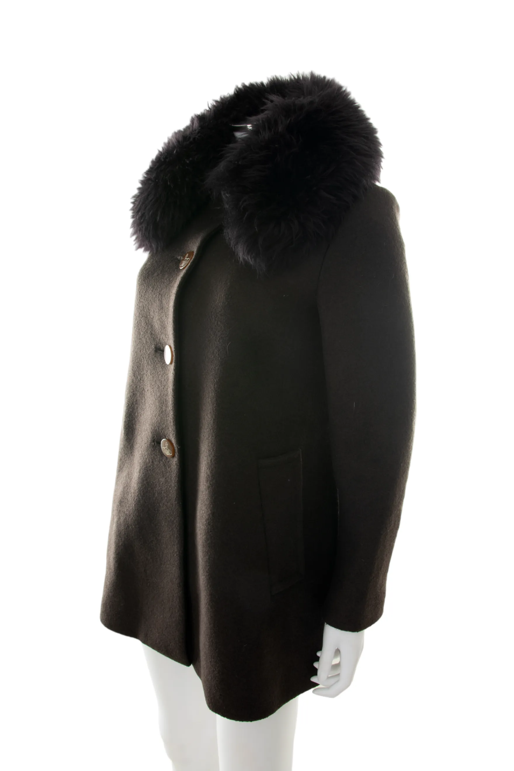 Fur Collar Coat