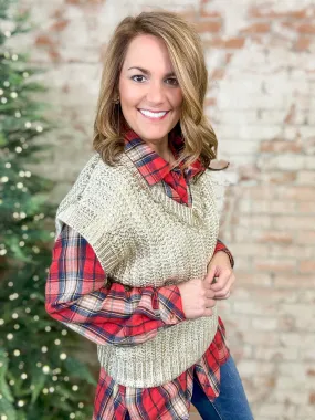 Gilded Sweater Vest Top - FINAL SALE
