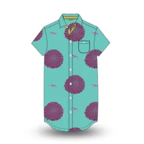 Ha'uke'uke Aloha Shirt Dress