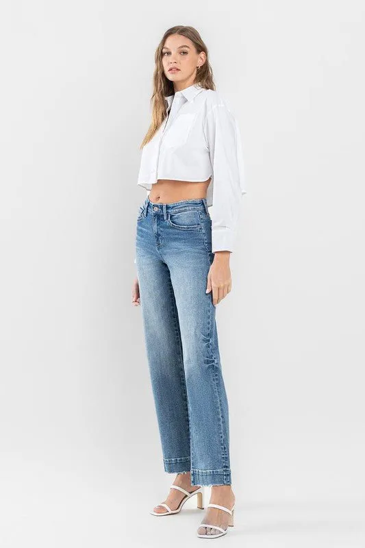 High Rise Wide Leg Jeans