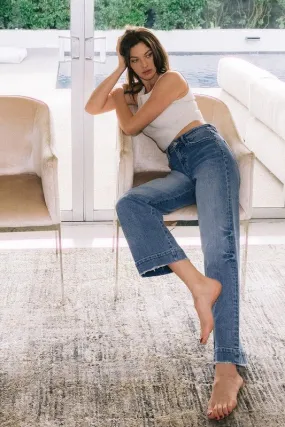 High Rise Wide Leg Jeans