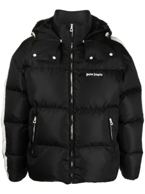 HOODED TRACK DOWN JACKET