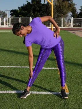 Indigo Falls Yoga Leggings