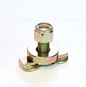 L-Track Double Lug Threaded Stud Nut Fitting