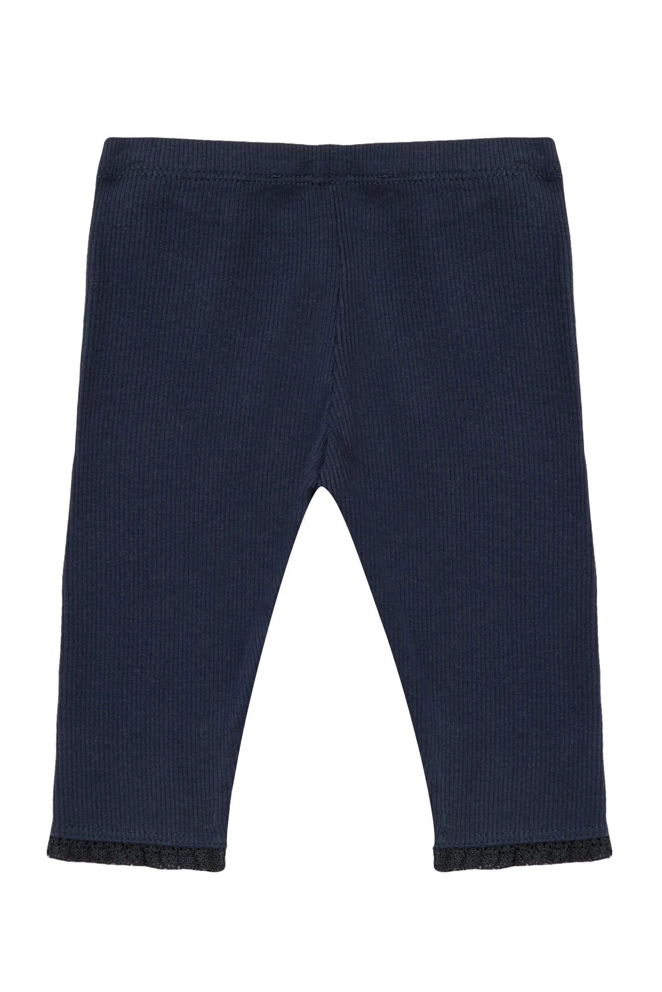 Legging - Cotton with Lace Trim