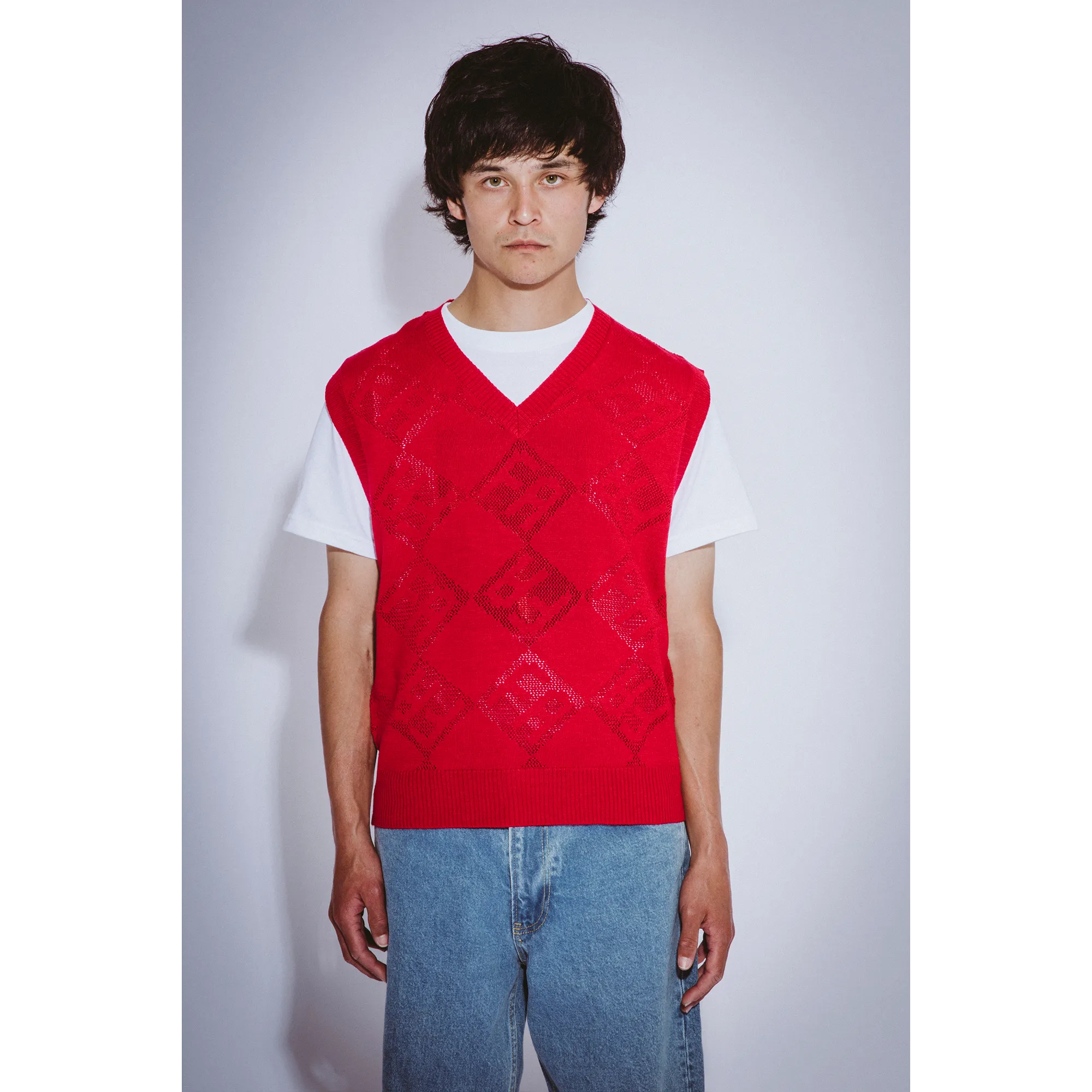 Letter Square Vest
