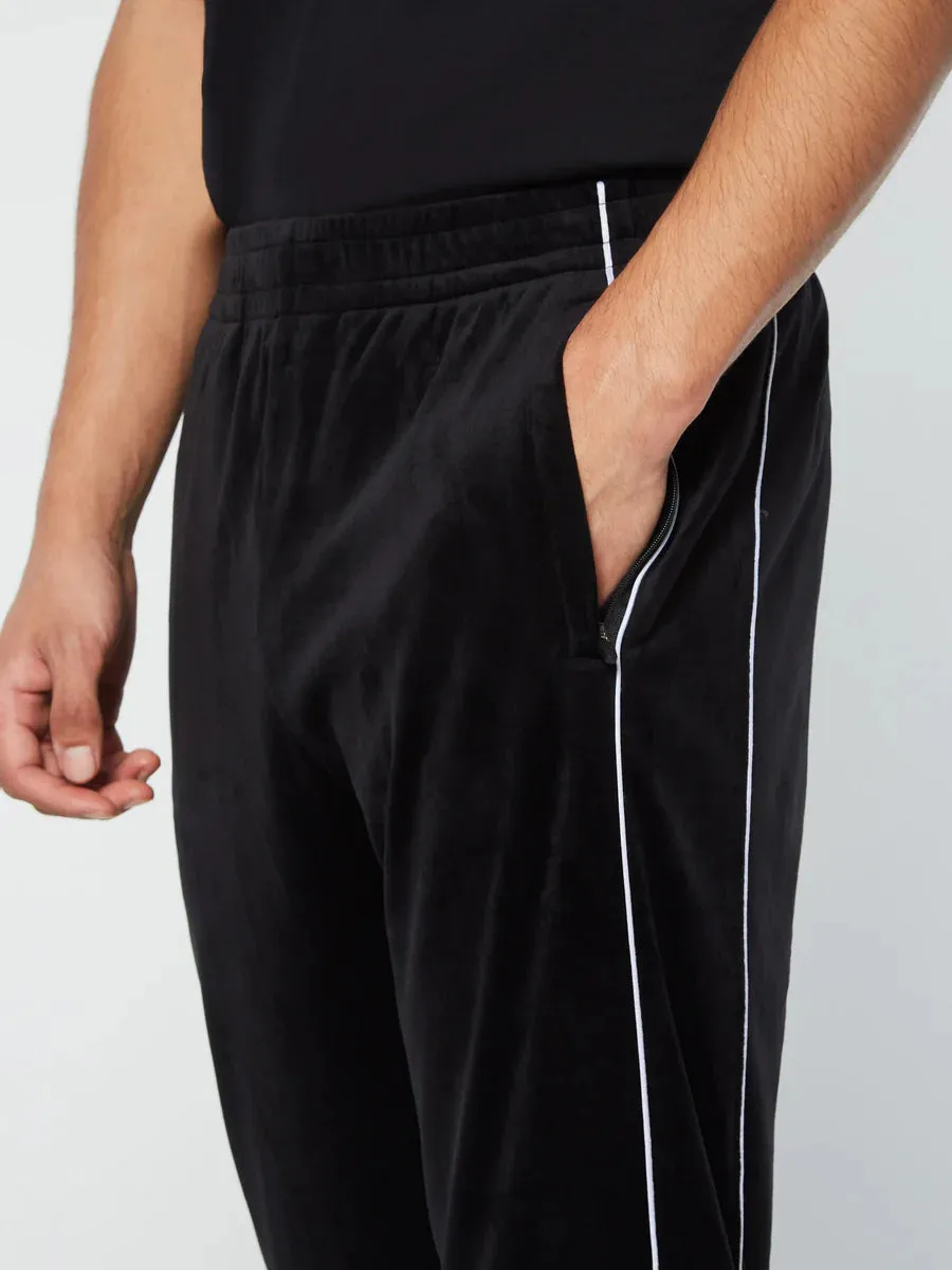 Lioni Velour Track Set - Black Beauty