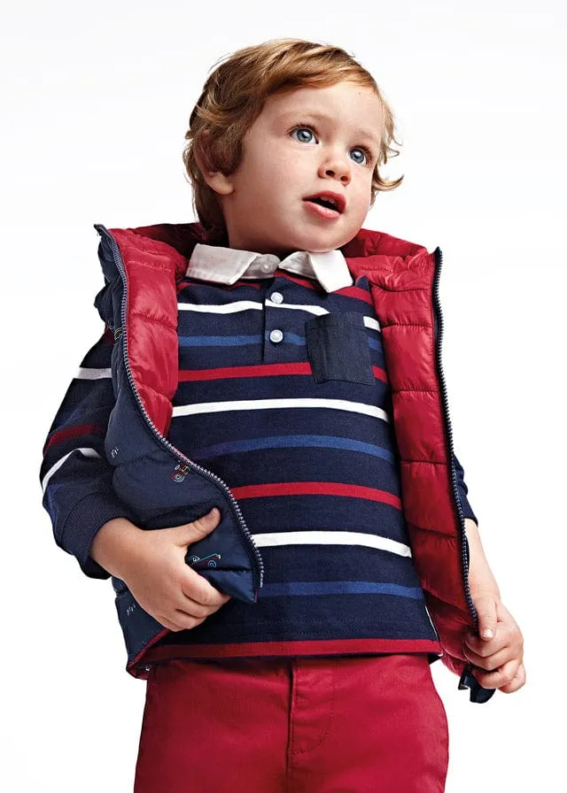 Mayoral Baby Reversible Puffer Vest