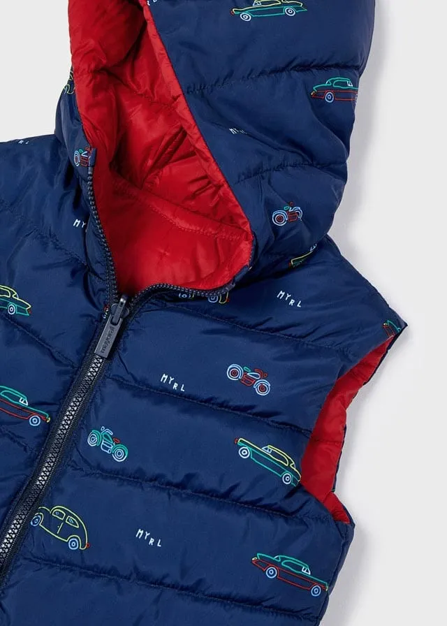 Mayoral Baby Reversible Puffer Vest