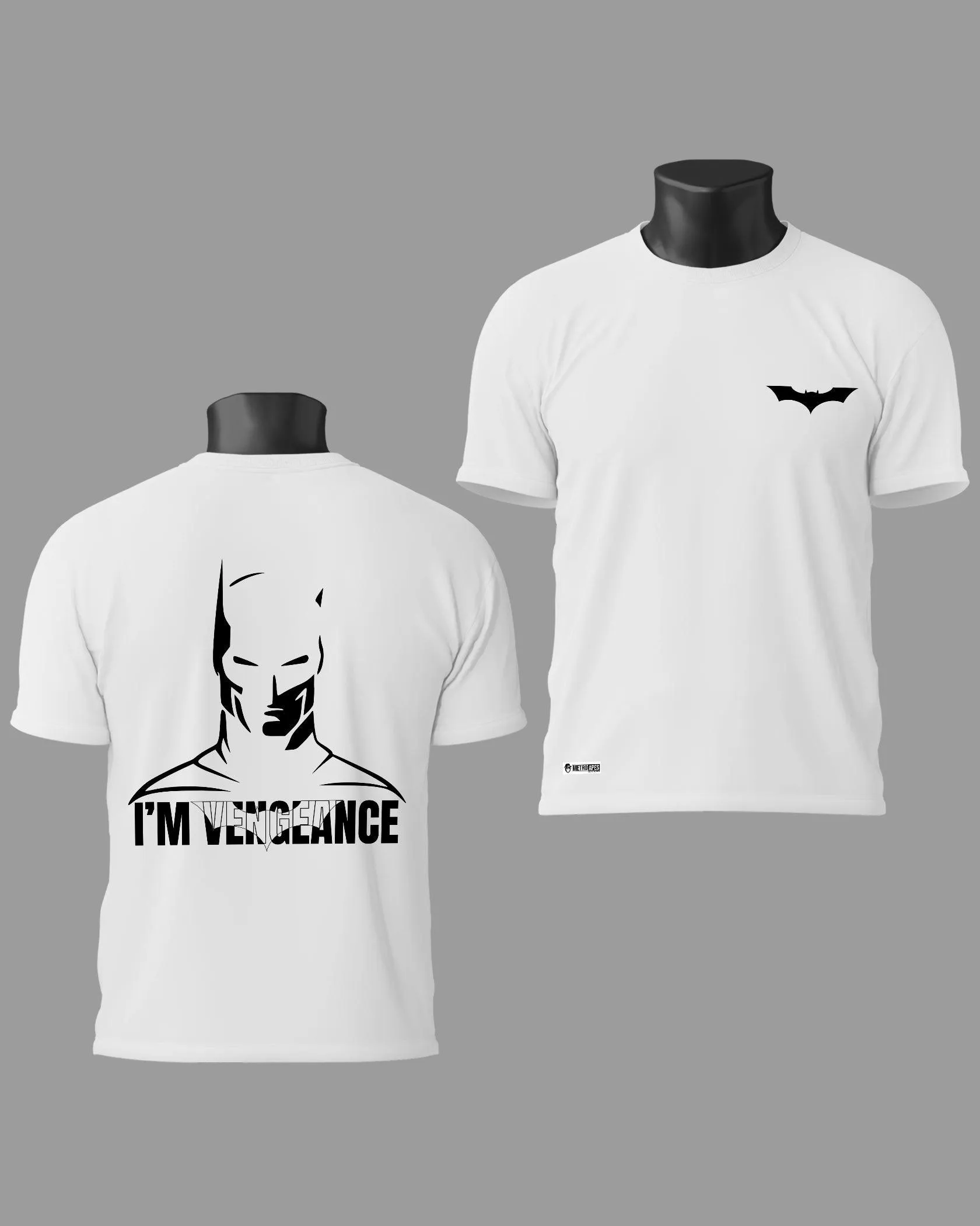 Mens Regular Tshirt Movies & Series Batman Im Vengence