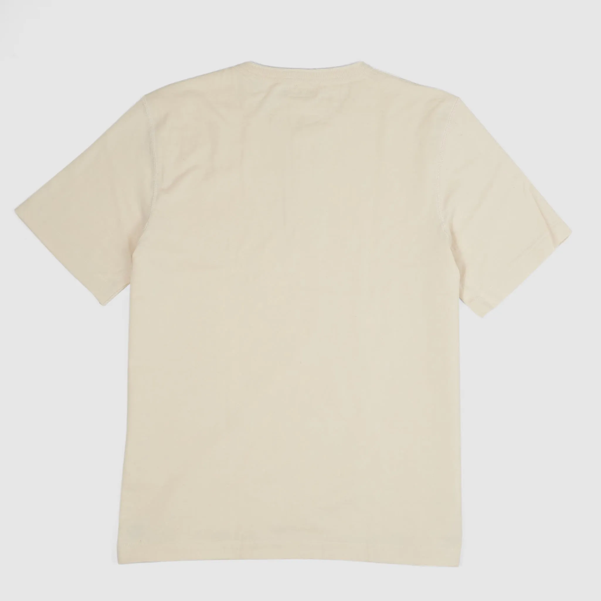 Merz b.Schwanen Loop Wheeler Short Sleeve Henley T-Shirt Nature