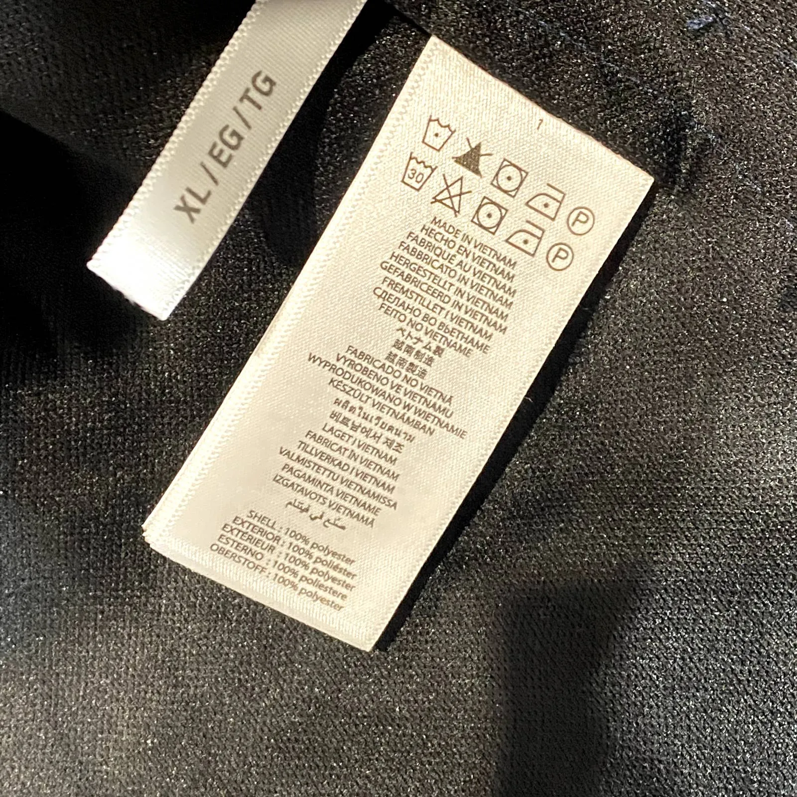 MICHAEL KORS Men's Navy Solid Mock-Neck Full-Zip 3-in-1 Track Jacket SZ XL