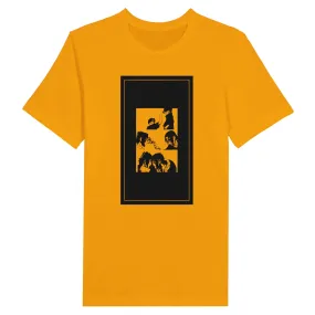 Naruto T-shirt - Naruto Artwork 1 Black Stripe - Premium Unisex Crewneck T-shirt