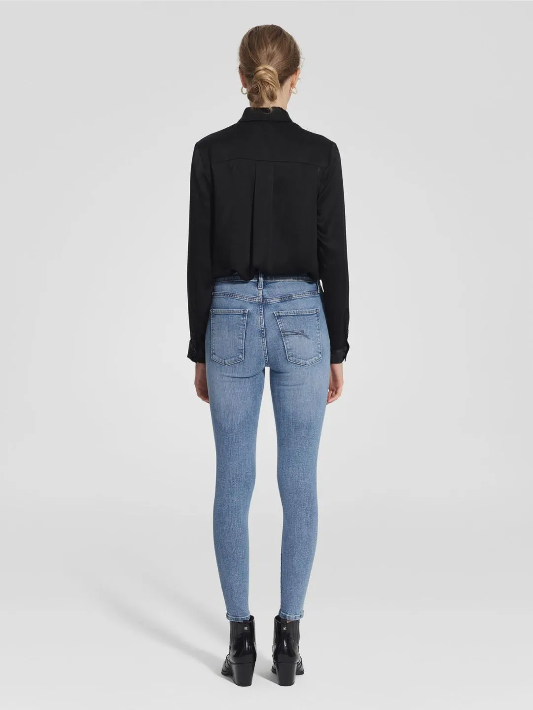 Nobody Denim Cult Skinny Ankle Jean in Ambiant