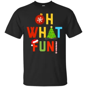 Oh What Fun Merry Christmas Men T-Shirt